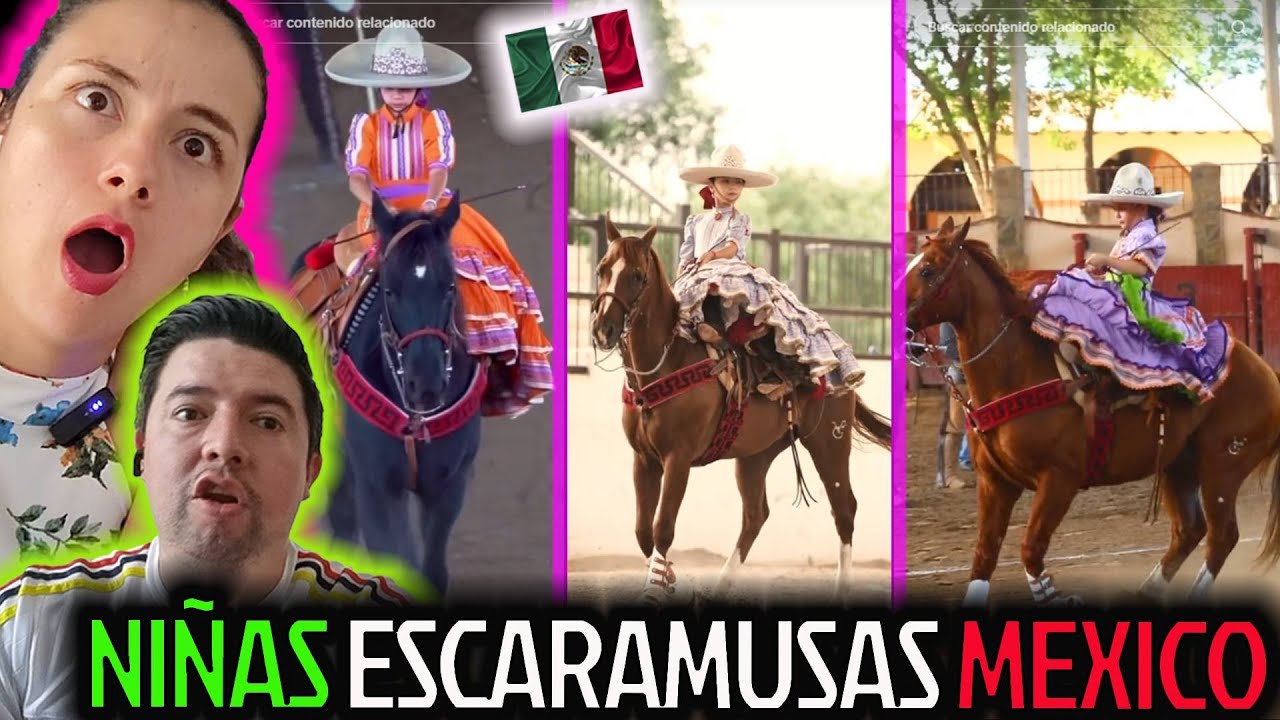 Niñas ESCARAMUSAS | Lo mas BONITO que veras HOY | DEPORTE 100% MEXICANO