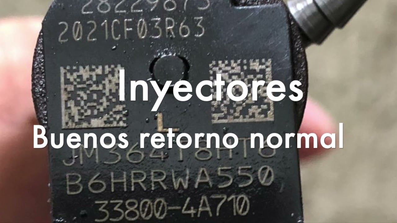 Diagnostico inyectores Kia Bongo Hyundai Porter H1  Delphi