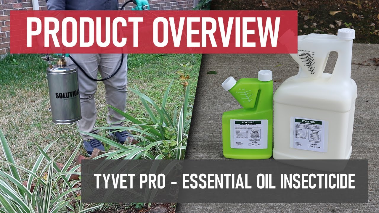 How to Use TYVET PRO Essential Oil Insecticide [DIY Pest Control]