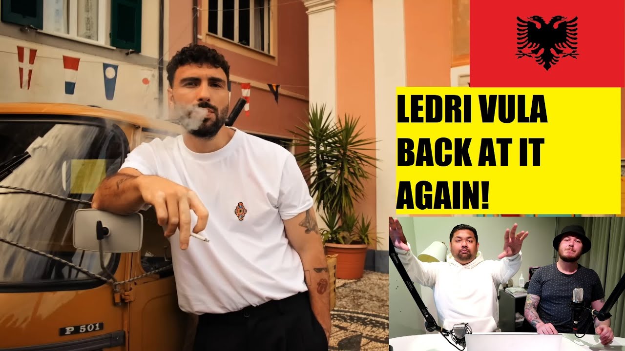 ENGLISH REACTION TO ALBANIAN RAP - Ledri Vula - Gjendja (Official Video)