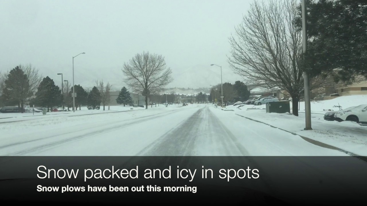 Know before you go:  Driving northwest Colorado Springs