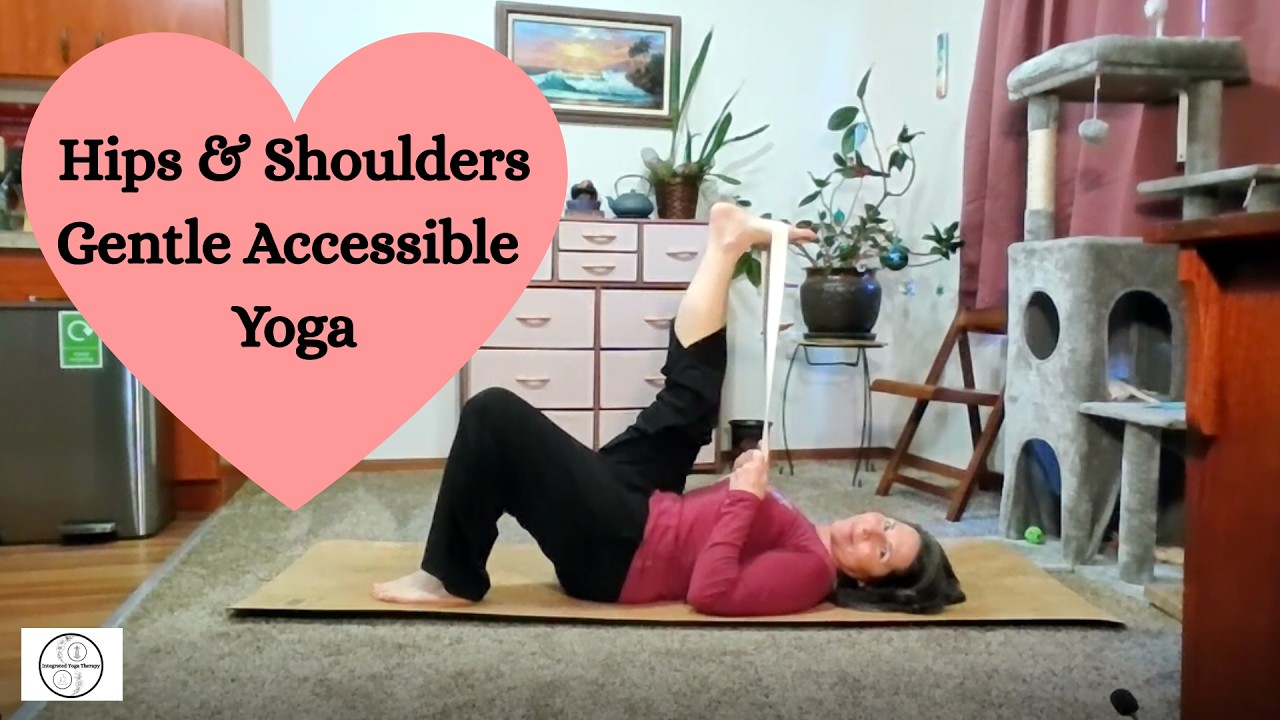 Gentle Yoga for Mind-Body Connection: Hips & Shoulders with a Strap
