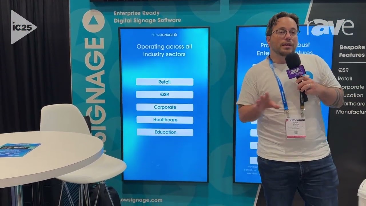 InfoComm 2025: NowSignage Explains NowSignage Enterprise CMS License
