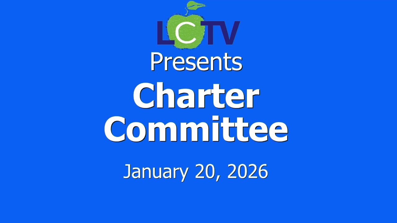 Charter Committee - January 20, 2026