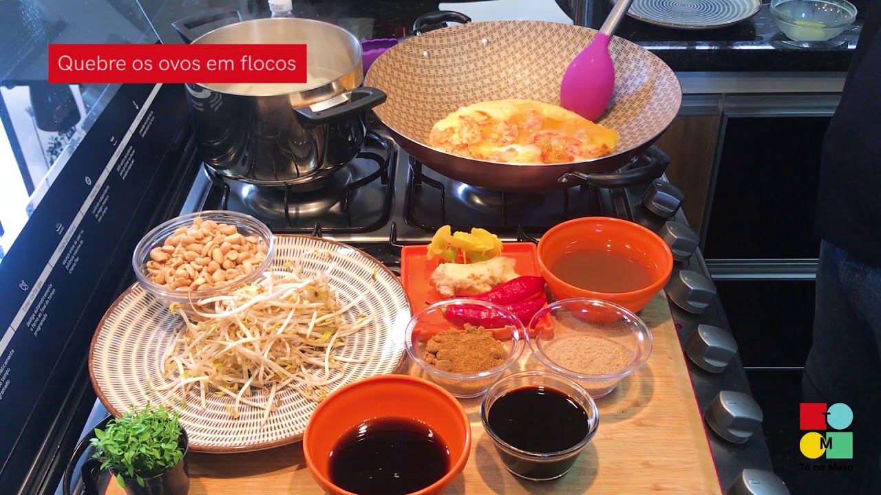Pad Thai - Tá na Mesa