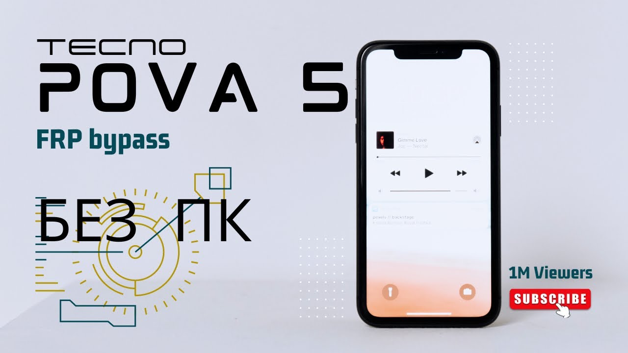 New FRP bypass Tecno POVA 5 август 2023 Android 13 отвязка от Google аккаунта
