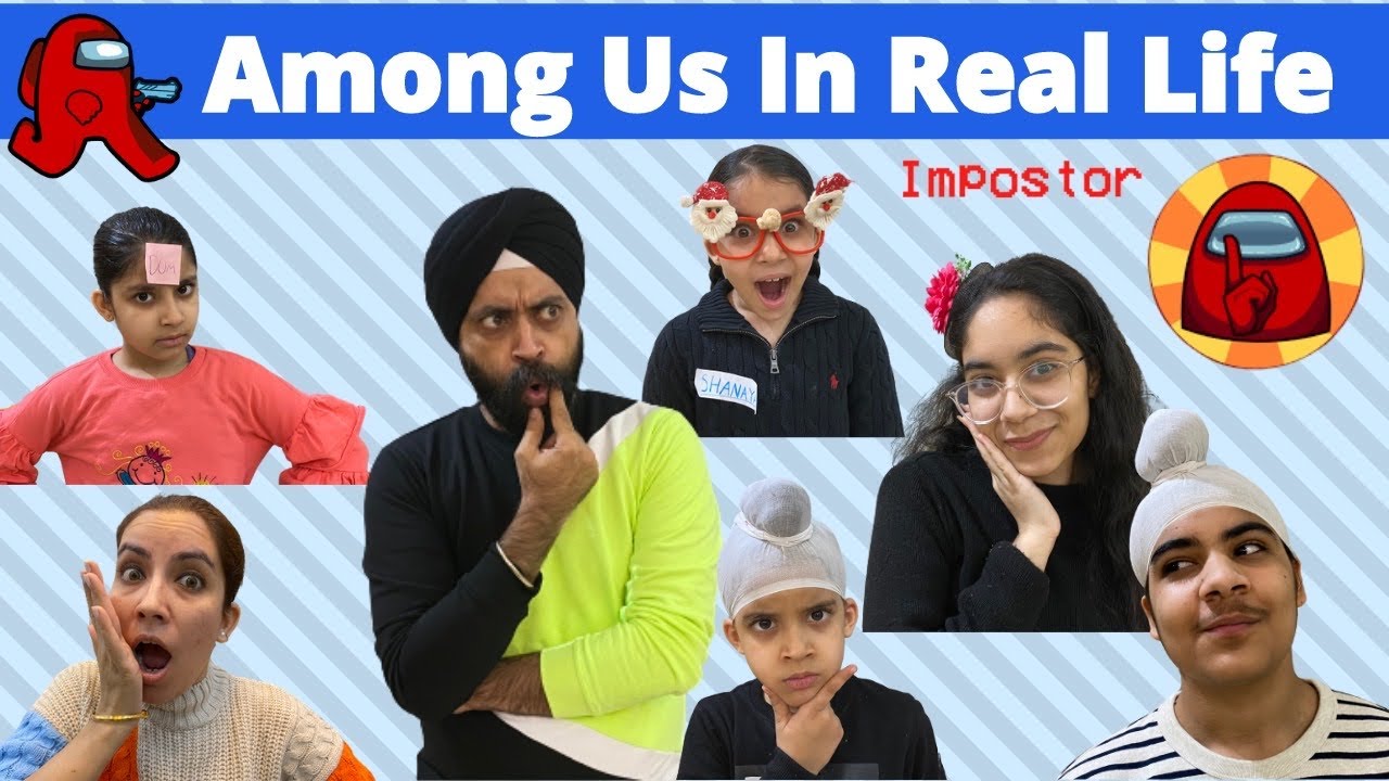 Among Us In Real Life - Part 1 | RS 1313 VLOGS | Ramneek Singh 1313