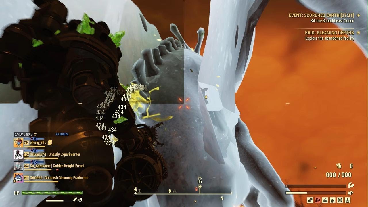 Fallout 76 Airborne Queen Kill Shredder Build
