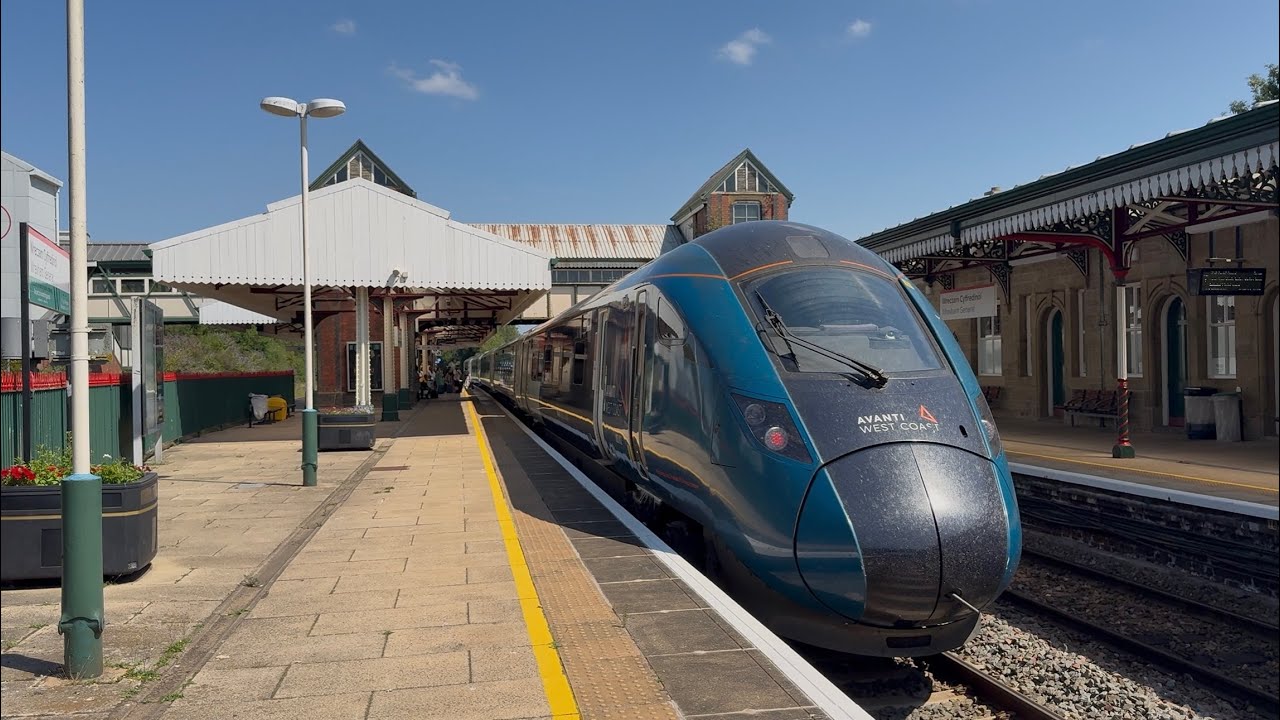 Class 805012 at Wrexham general station 13/07/2025