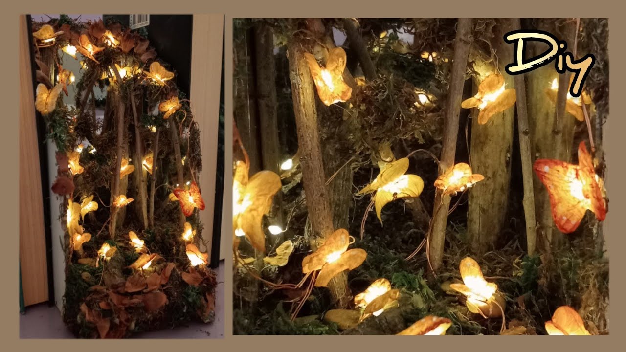 💕DIY/MAGICAL FOREST BOOK NOOK/DIORAMA BOSQUE ENCANTADO💕