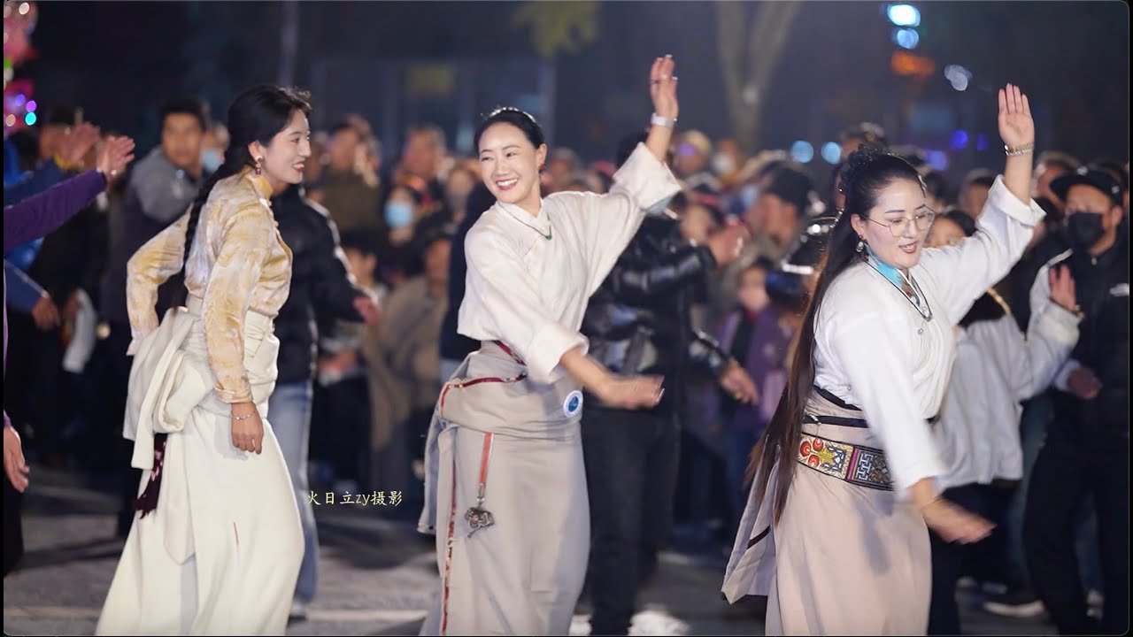 Тибетский танец «Судьба», команда Zhuorechamu Guozhuang, танец Guozhuang🌹