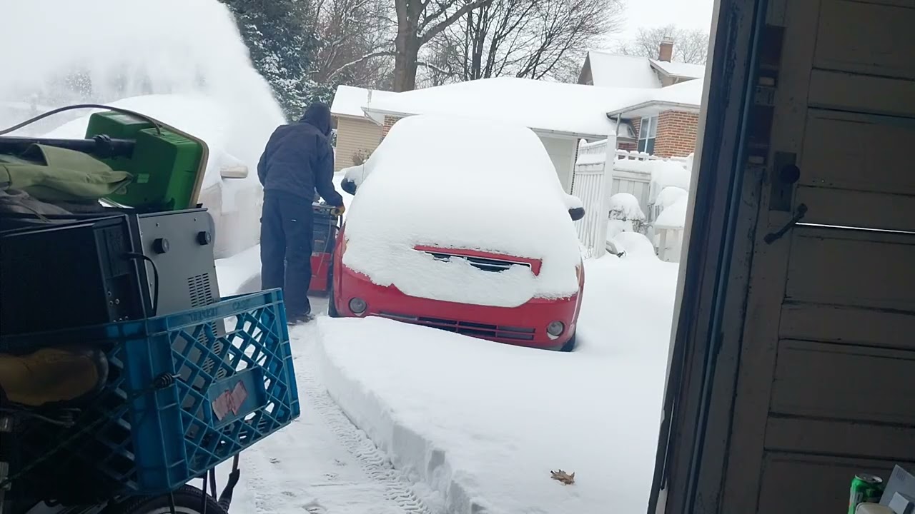 First big snowstorm with the Toro 726 TE