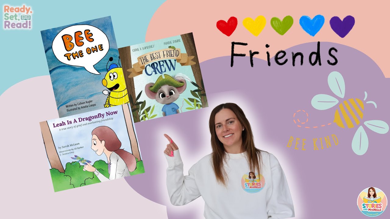 Friendship & Teamwork | Stories About Kindness and Connection | Read Aloud Stories with Michelle