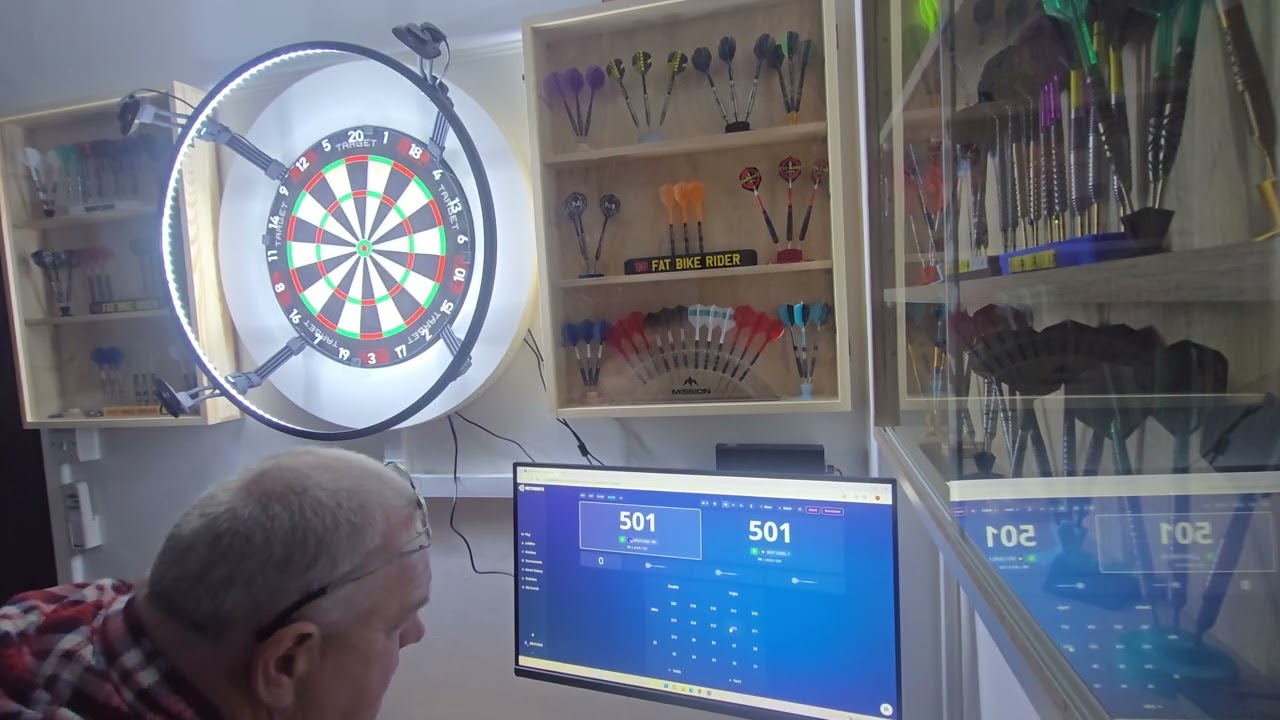Автоматическая настройка подсчета очков в дартсе Autodarts