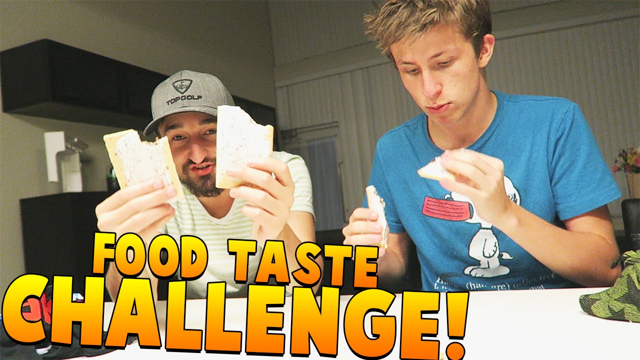 BLINDFOLDED FOOD TASTE CHALLENGE!