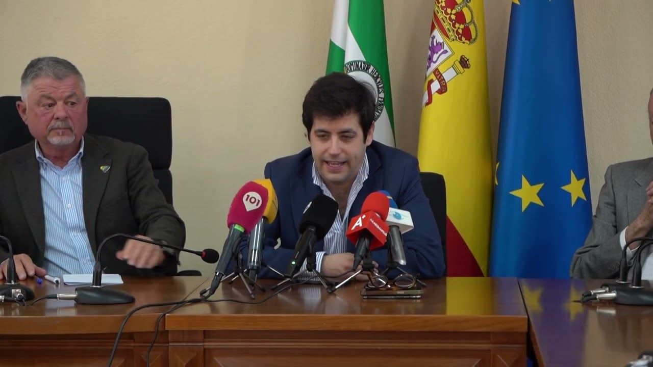 Recepción del anteproyecto de la desaladora de agua marina de la Axarquía
