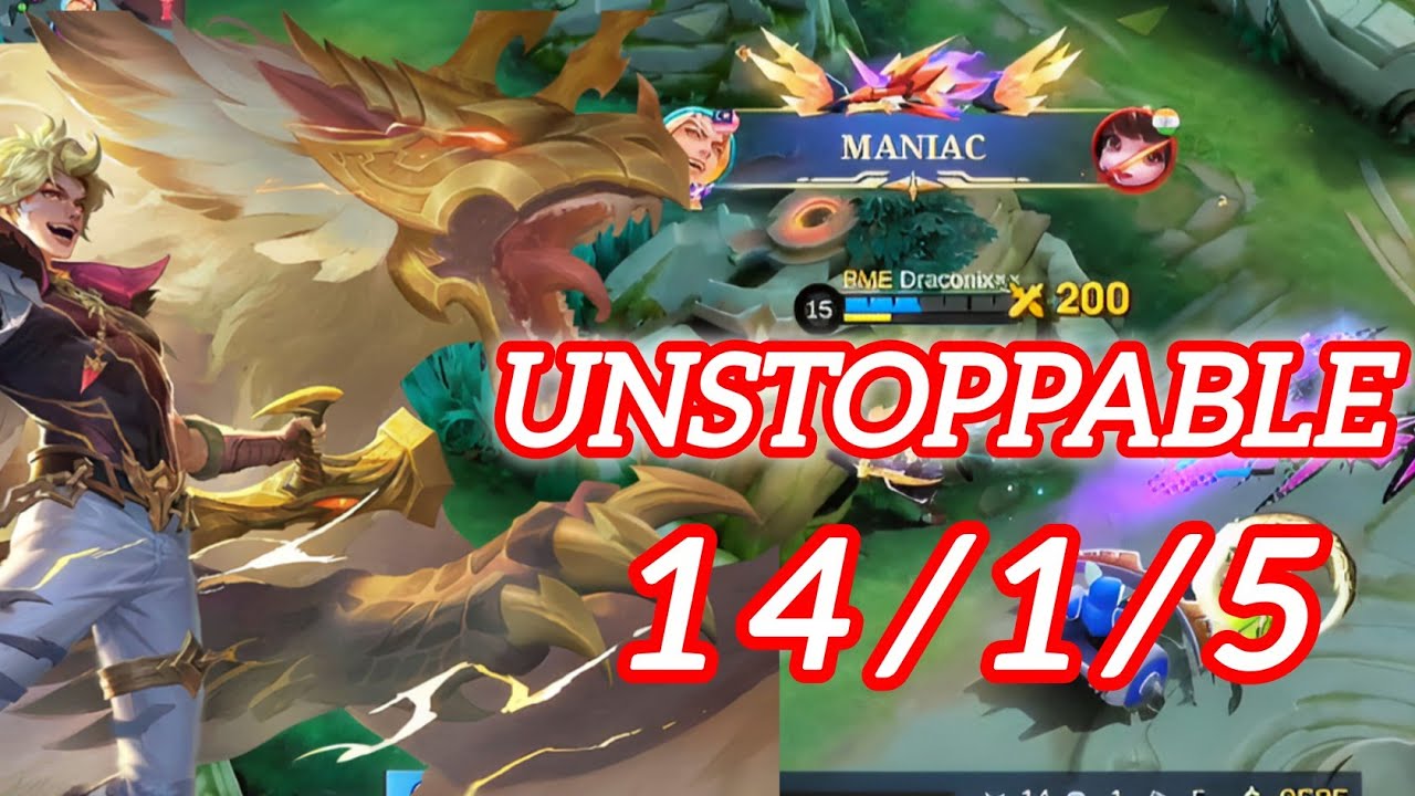 UNSTOPPABLE LUKAS 🔥 2 MANIAC IN ONE MATCH | Legendary Gameplay| #mobilelegends #mlbb #lukas #fighter