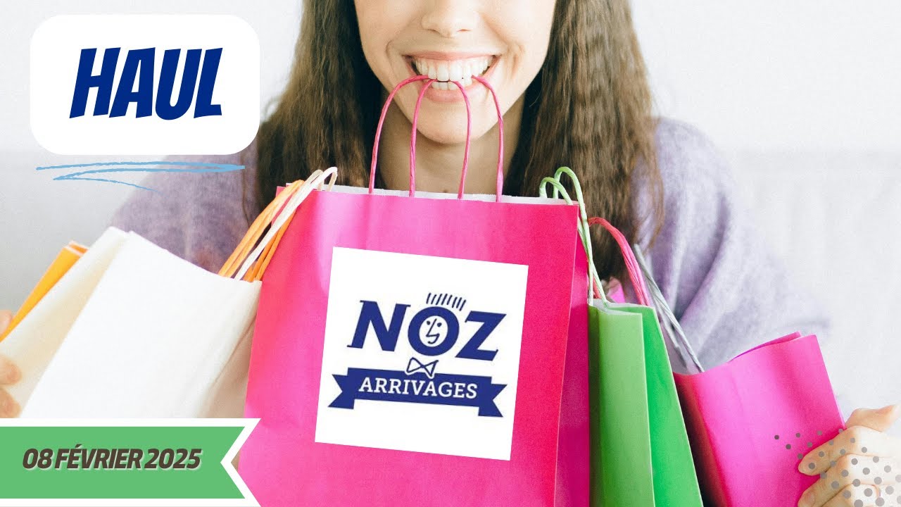 Haul NOZ 08 février 2025 : ARRIVAGE #sizzix  #nozaddict #noz #creativeexpression