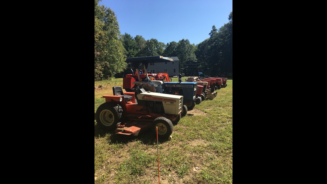 Garden tractor collection!
