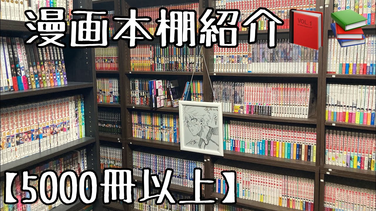 NO.100 漫画本棚紹介📕📚【5000冊以上】