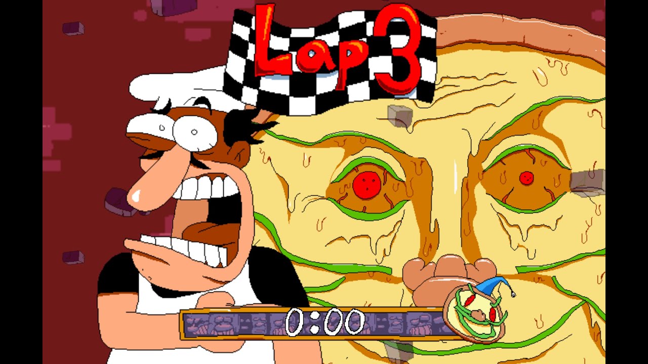 Pizza Tower Lap 3 Deluxe. floor 1 P ranked