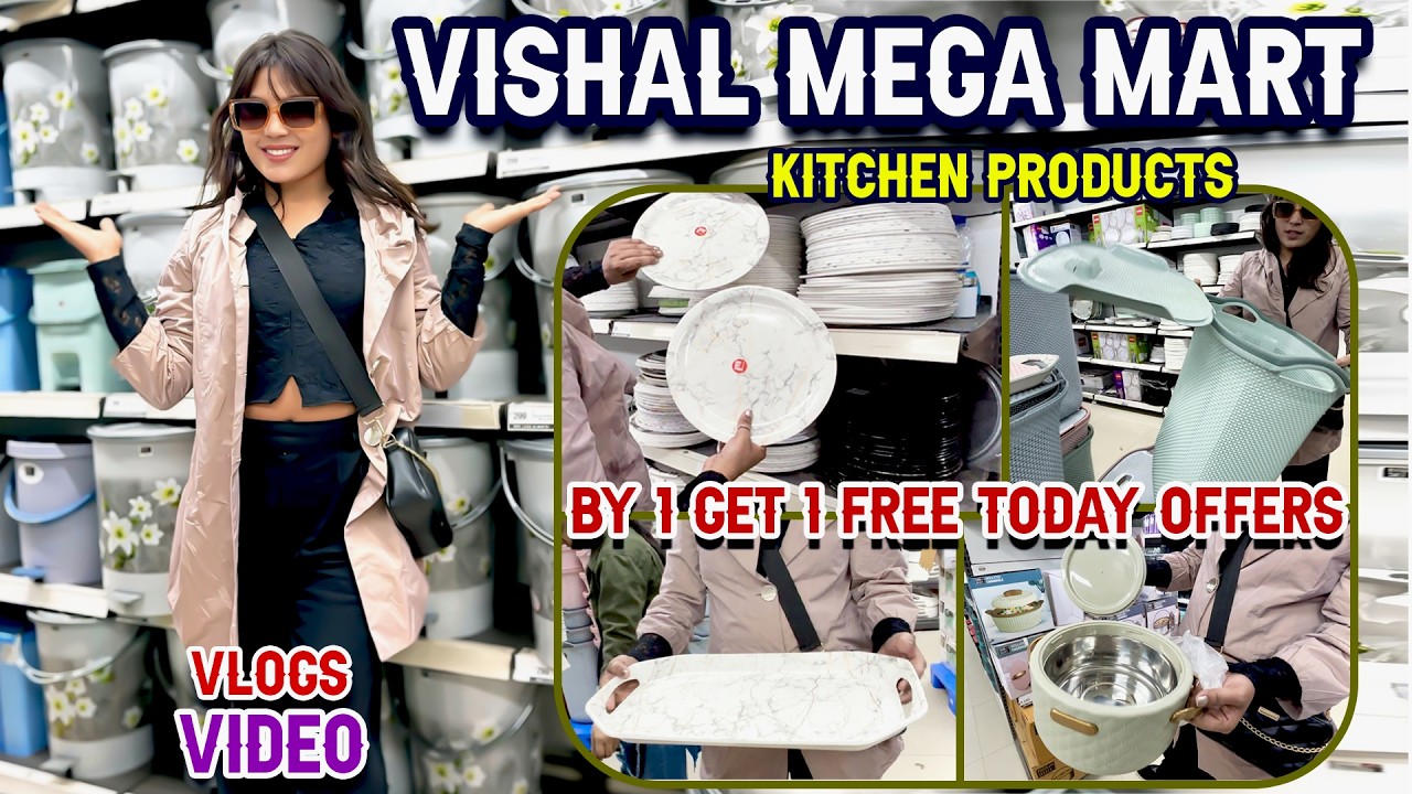 Vishal Mega Mart Cheapest Kitchenware Products // Vishal Mega Mart Offers Today // Vishal Mega Mart