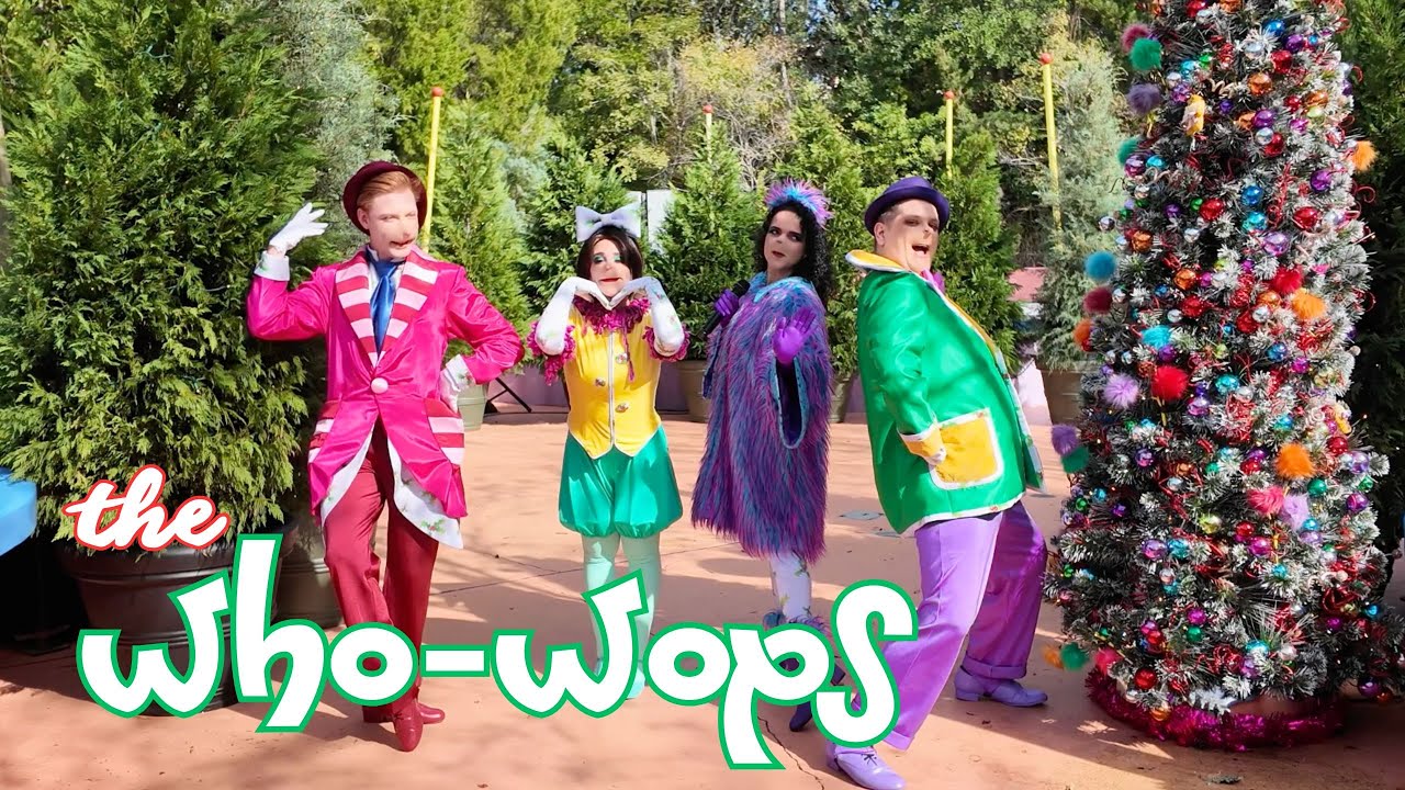 NEW! Who-Wops Choir Performance at Universal Orlando Grinchmas 2025