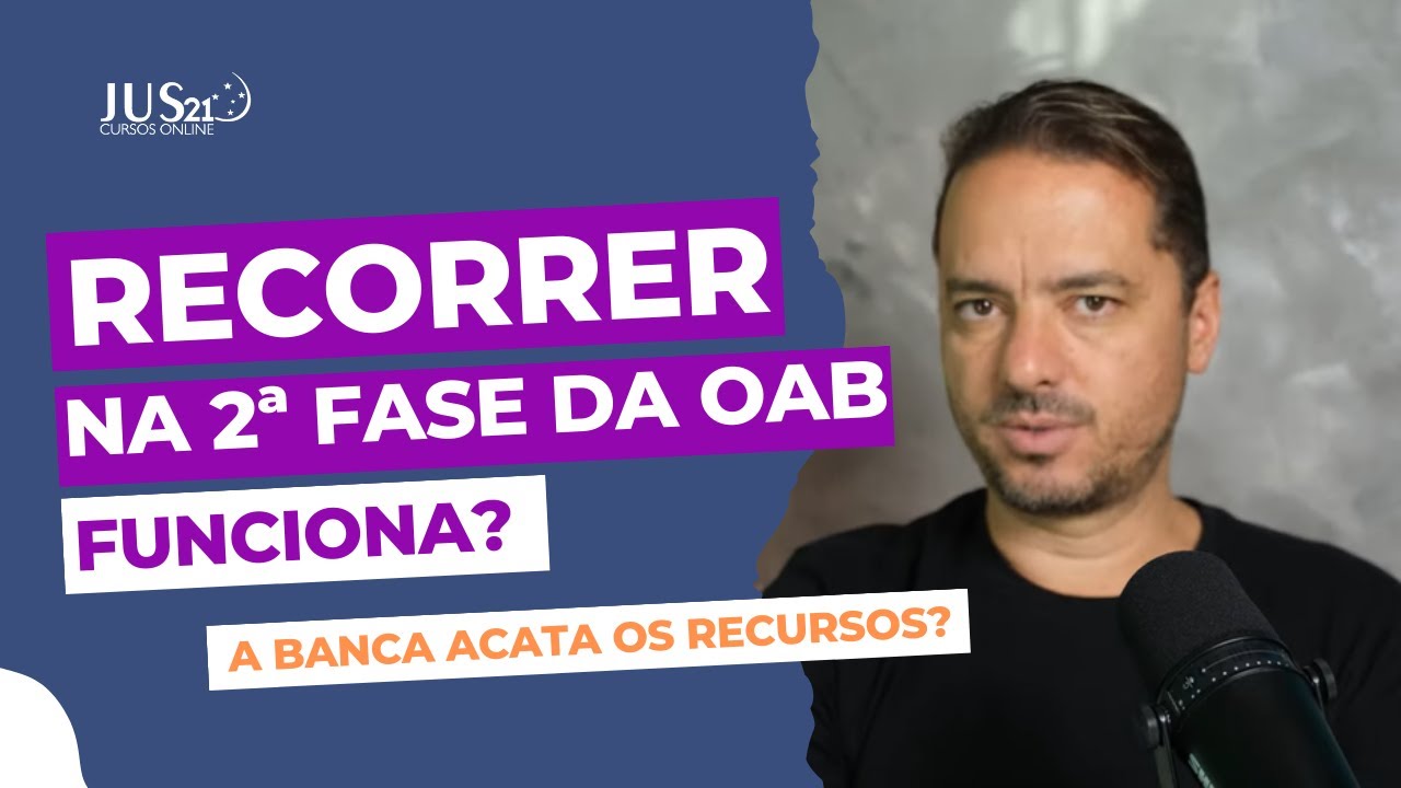 Recorrer na 2&ordf; fase da OAB funciona? A banca acata os recursos?