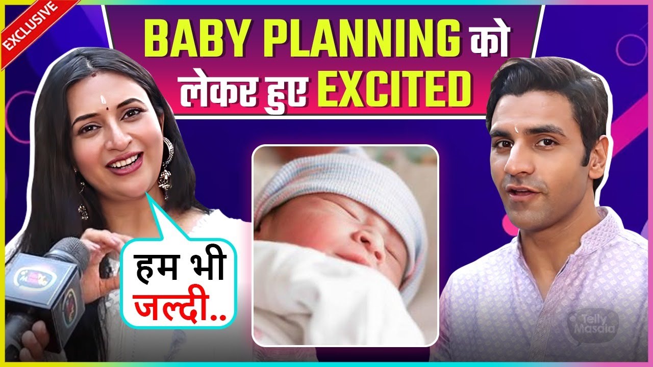 Divyanka Tripathi And Vivek Dahiya REACTS On Baby Planning Says Sab Ke Ghar Baby...