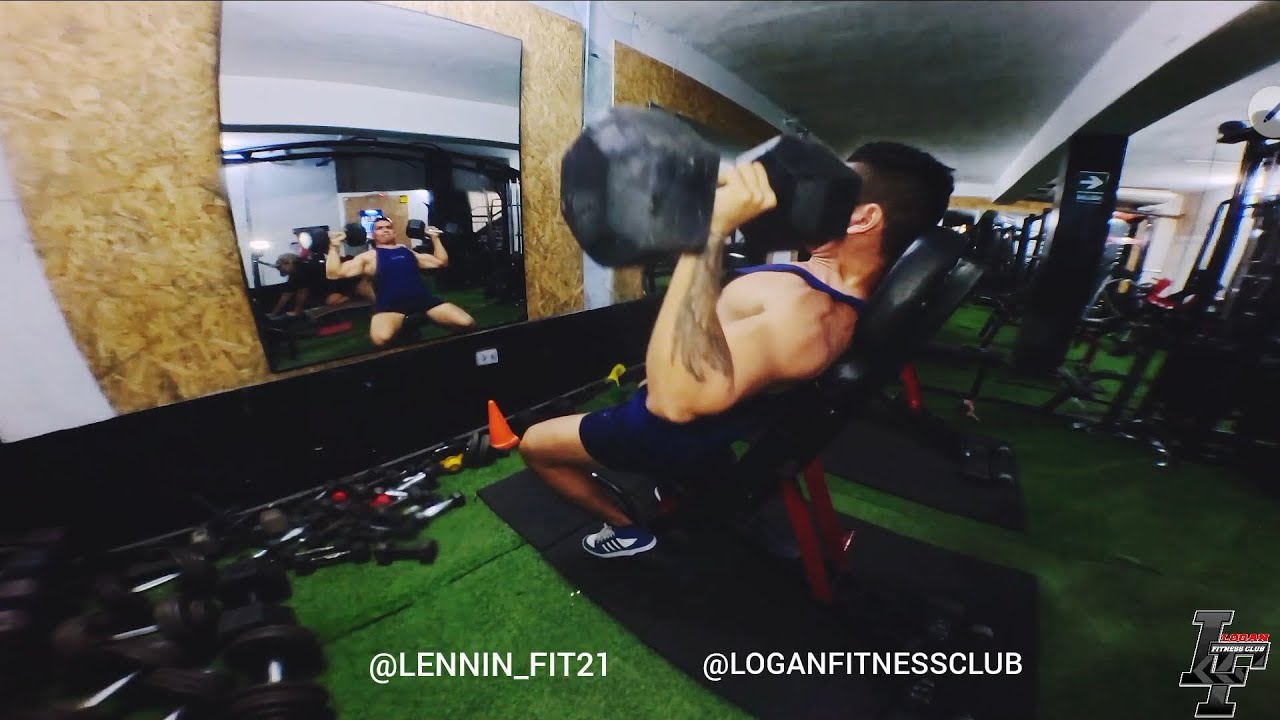 HOMBROS - BÍCEPS Y TRICEPS - LOGAN FITNESS CLUB - LENNIN_FIT21