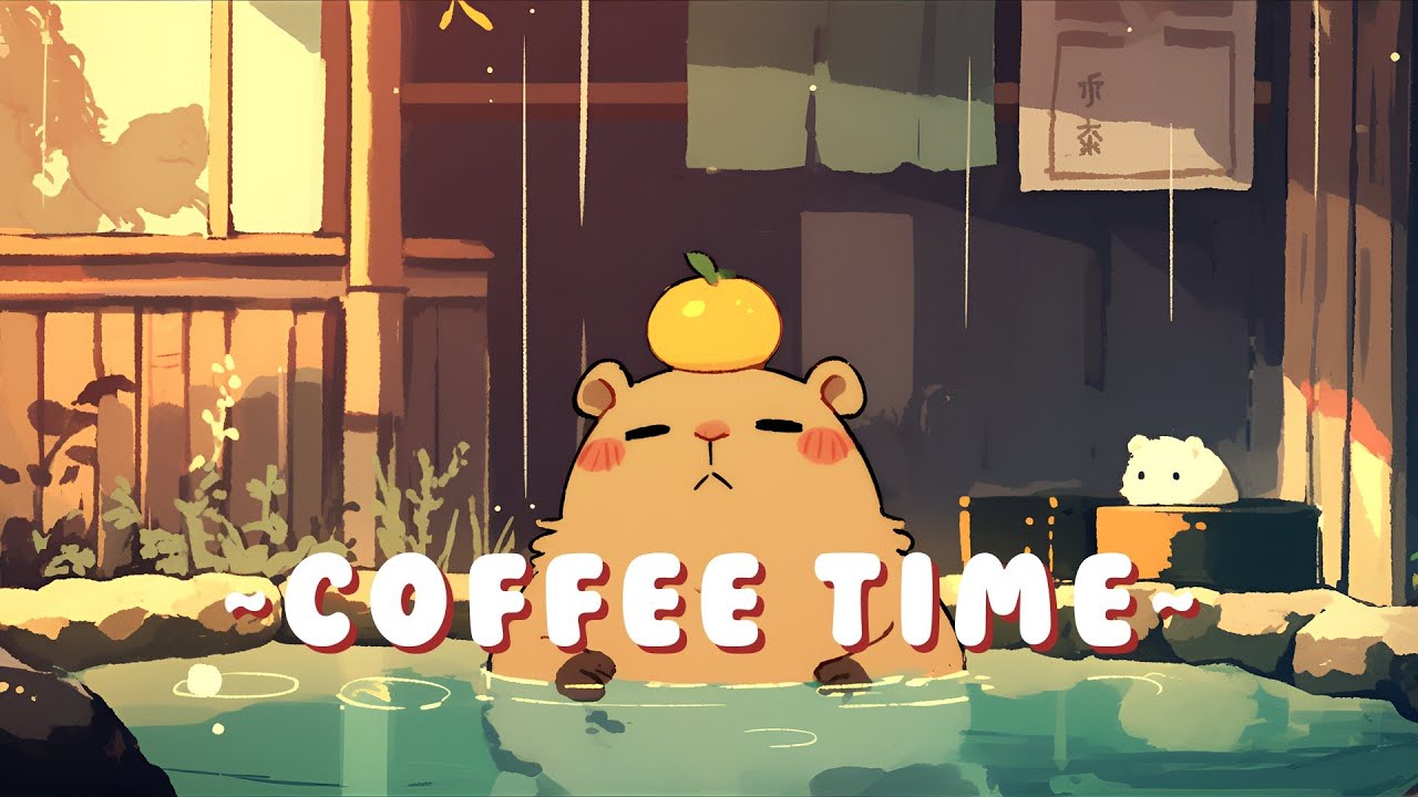 Capybara Chill Radio - Peaceful Beats for Studying & Relaxing ~ Tranquil Mood ~ 🦫 📝 | Study Aid