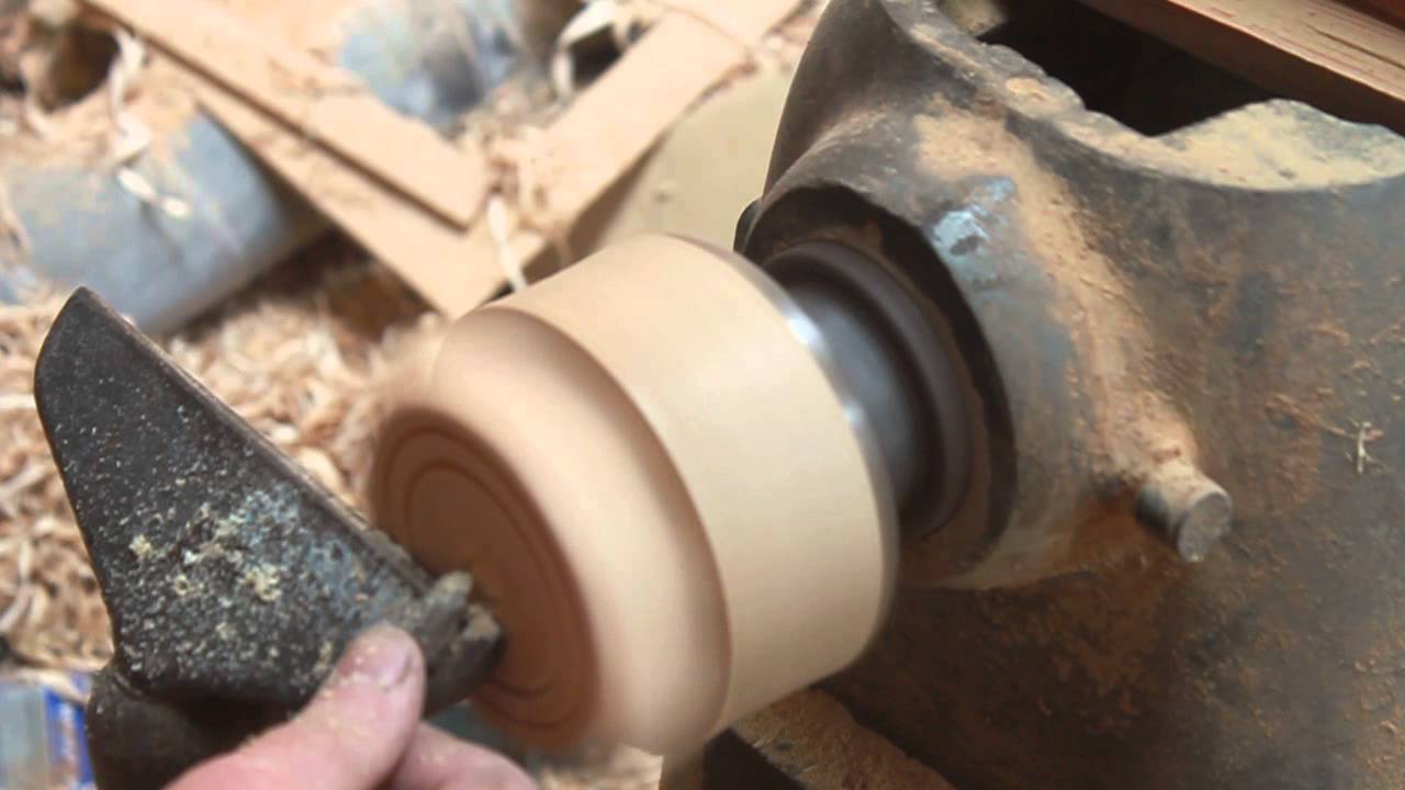 woodturning on a faceplate