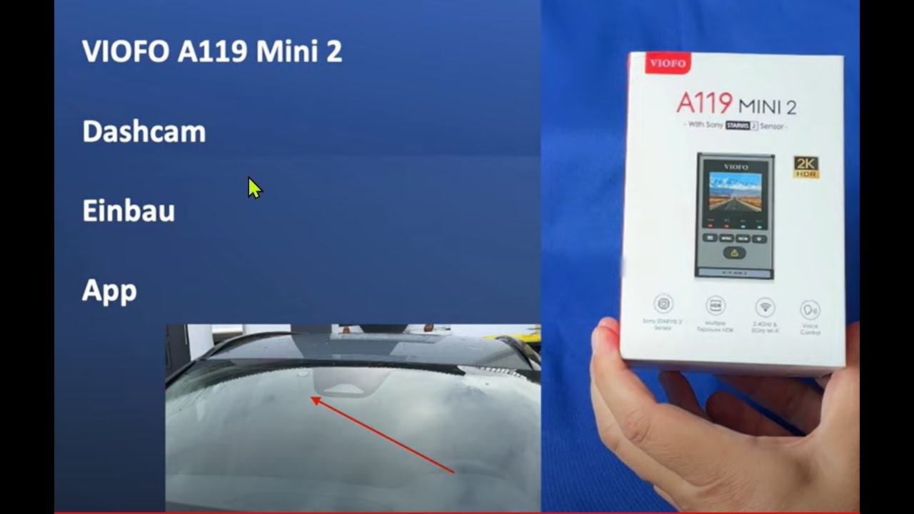 VIOFO A119 Mini2 im Volvo V60