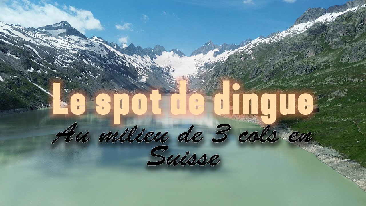 Le spot que (presque) personne ne connait. Je l'ai découvert lors de ma virée en solo en Suisse.