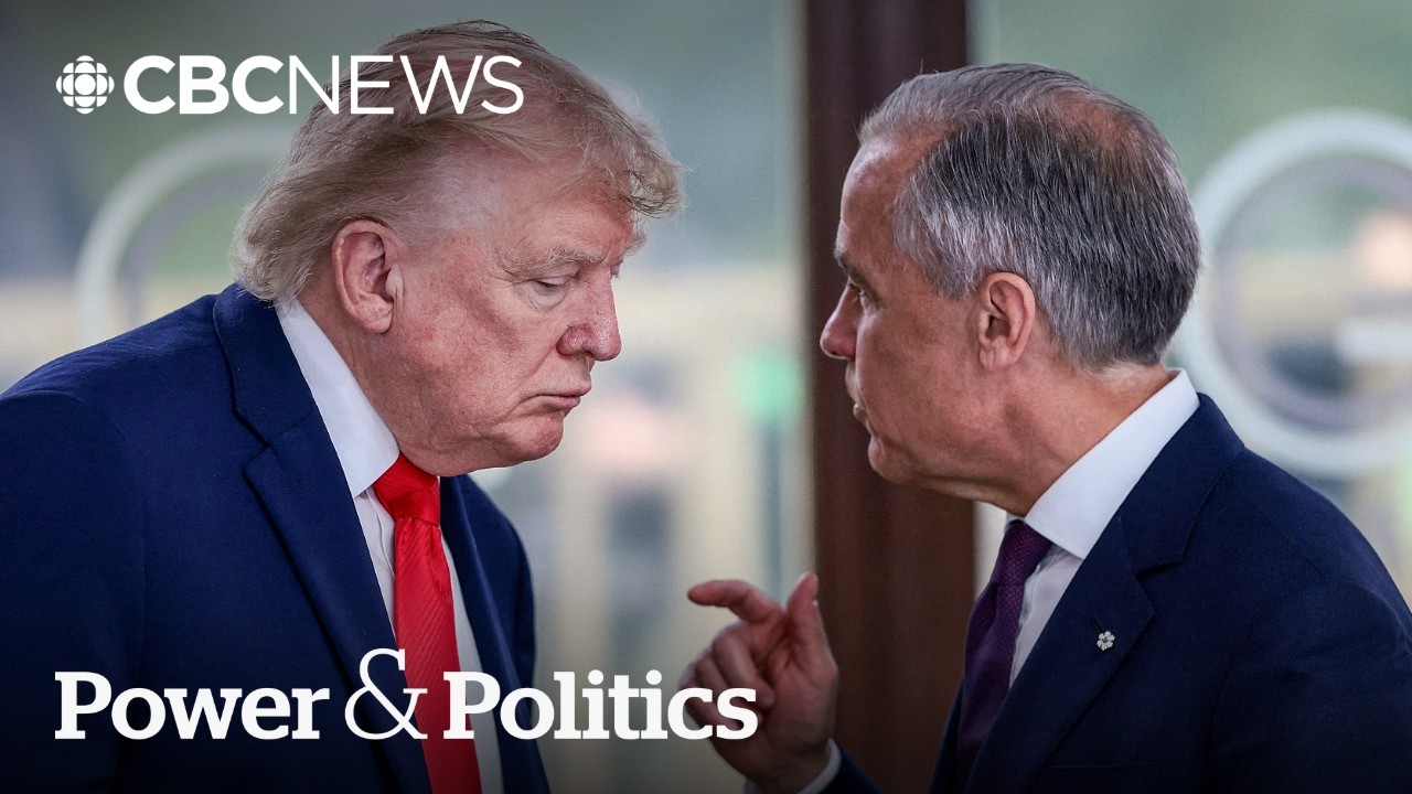 What did Carney and Trump talk about hours before the tariff deadline? | Power & Politics