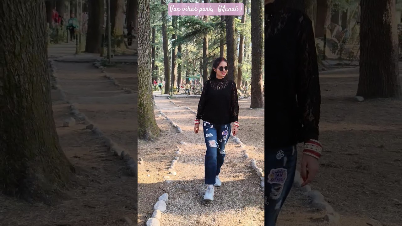 🌸 Van_ vihar (Manali) 🌸 #manalitrip #manalitouristplaces #manalidiaries #vanvihar #park #travelvlog