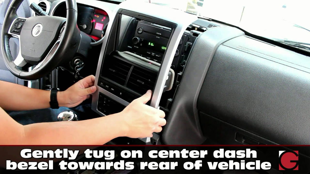 Mercury Mountaineer Stereo Removal Guide & GROM USB Android iPhone Bluetooth Install