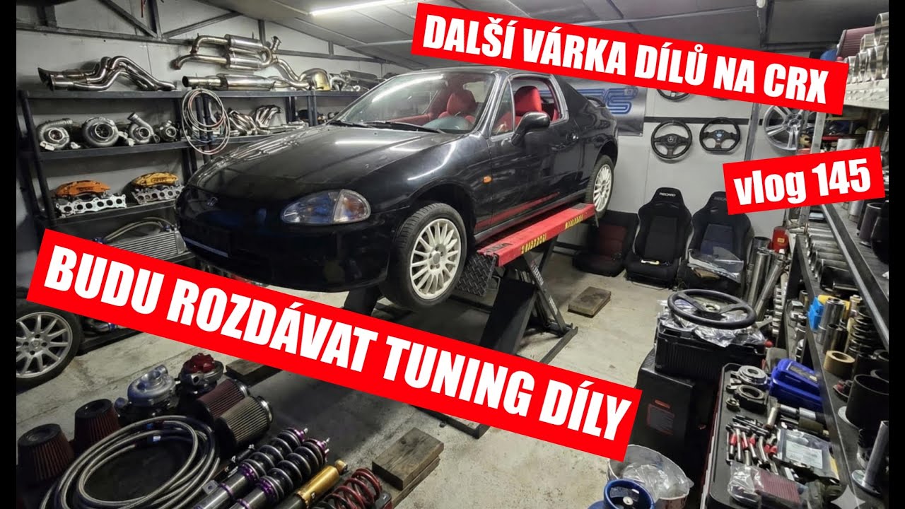 Honda CRX Del Sol Daytona - druhá várka dílů