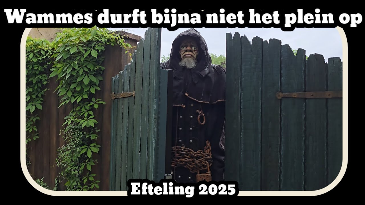 Wammes durfde bijna niet het plein op [Efteling 2025]