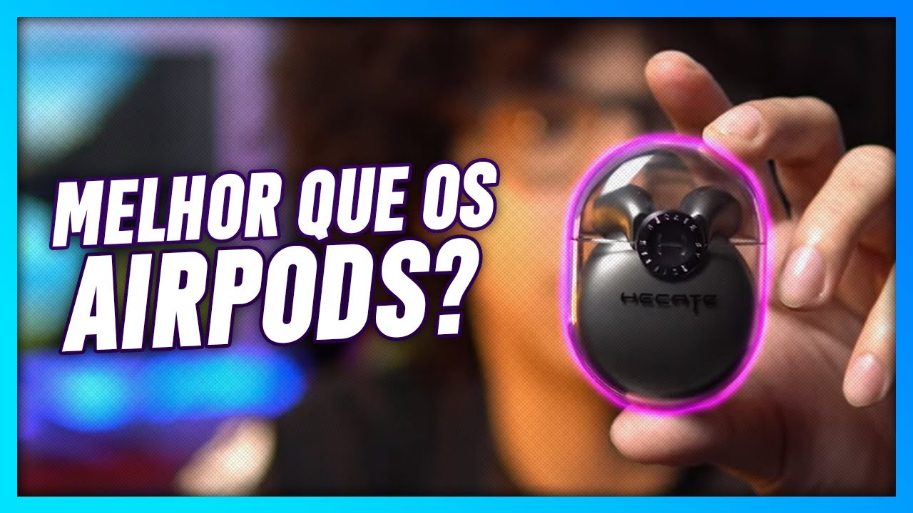 Review EDIFIER HECATE GM5!!🎧 🔥 Os fones TWS Earbuds que são uma alternativa aos APPLE AIRPODS!!😱