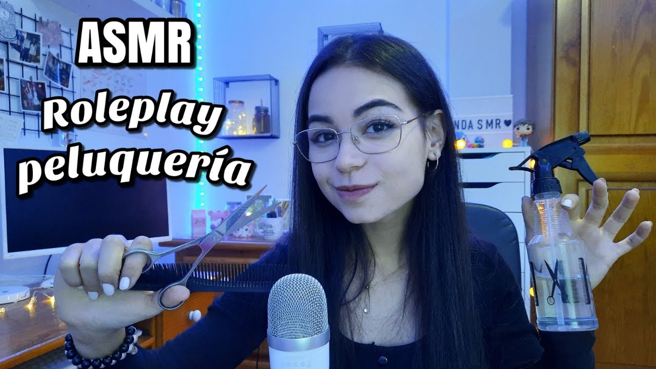 ASMR ROLEPLAY PELUQUERÍA! ✂ | ASMR en español | Pandasmr