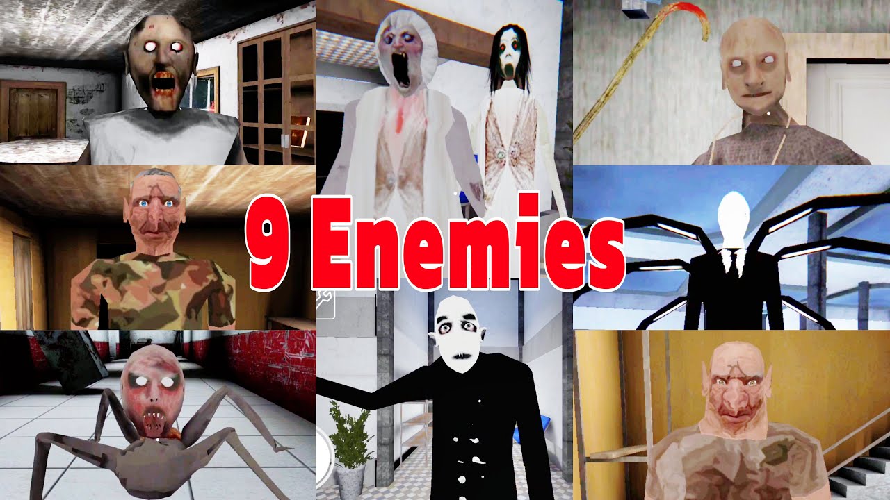 9 Enemies At Once In Granny The Mall Unofficial