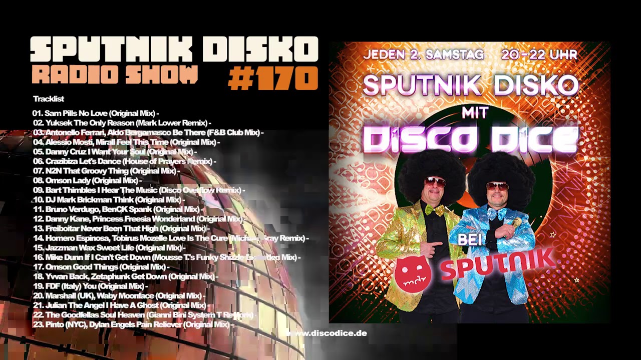 Sputnik Disko #170 live OnAir by Radio MDR Sputnik