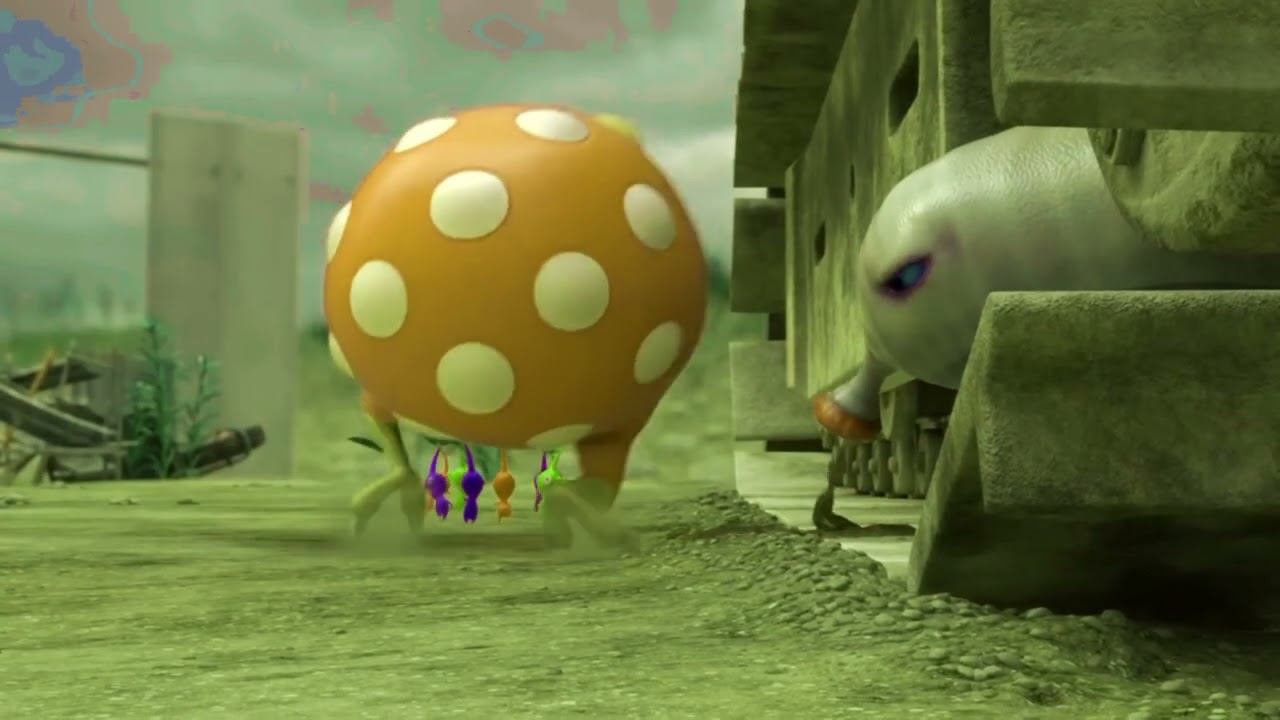 Pikmin Catching/Pikmin dangerous the life because chased they on monster frog#inspired#preview 