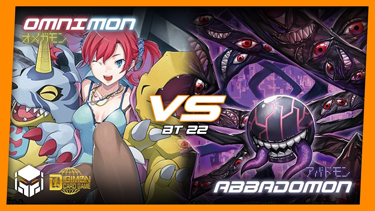 Omnimon vs Abbadomon [Digimon Card Game & TCG BT22]