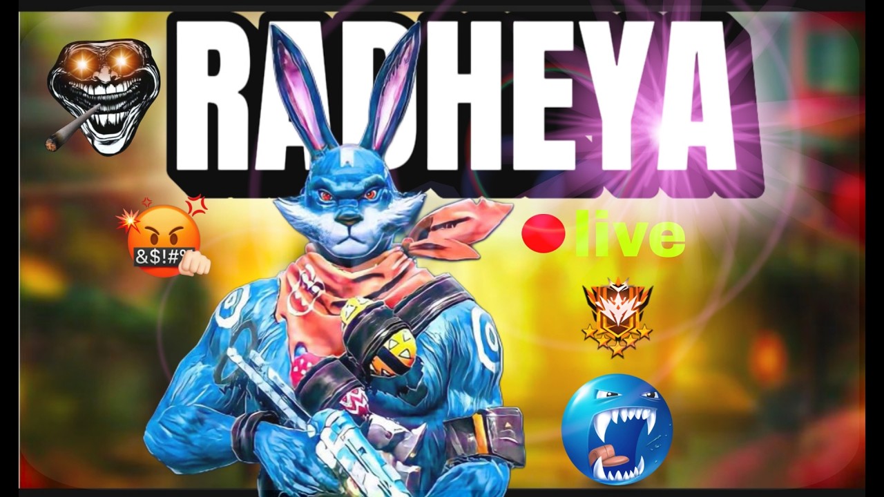1v2 random custom ||Radheyagaming free fire live stream|| free fire live stream