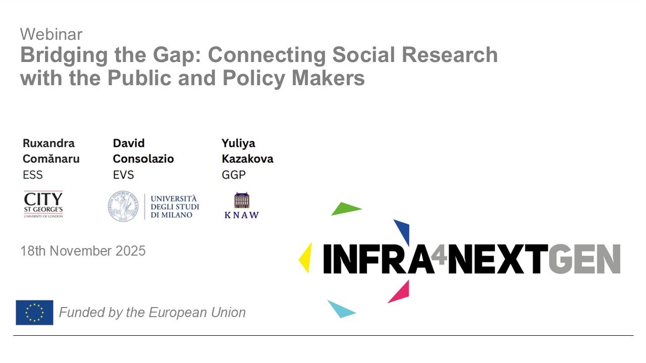 Webinar: Bridging the gap between social research and the public