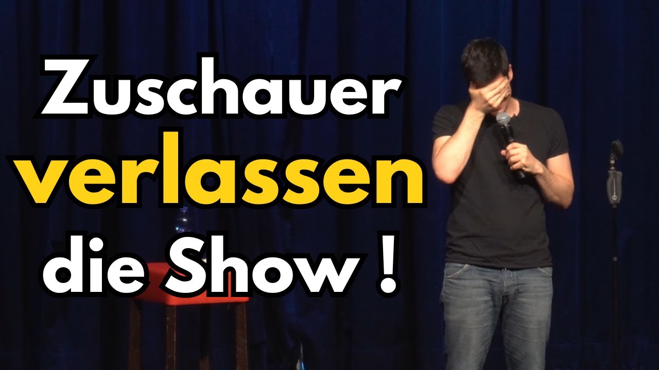 Zuschauer finden mich nicht lustig - Alain Frei