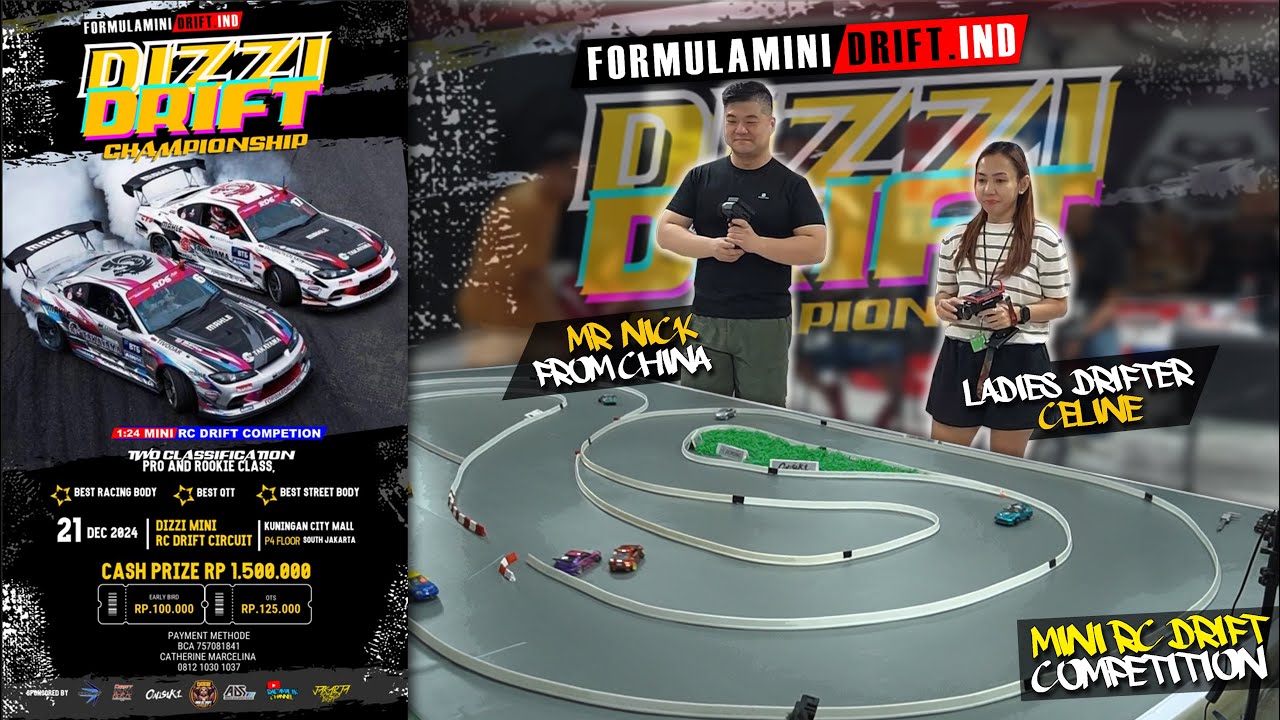 MINI RC DRIFT COMPETITION 1/24/28 [ NEW TRACK MATERIAL ] THROWBACK & HIGHLIGHT [ DES21 DES 2024 ]