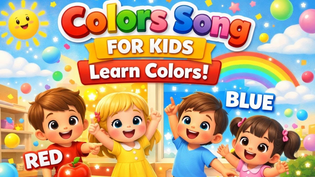 Colors Song for Kids | Momomimi Fun